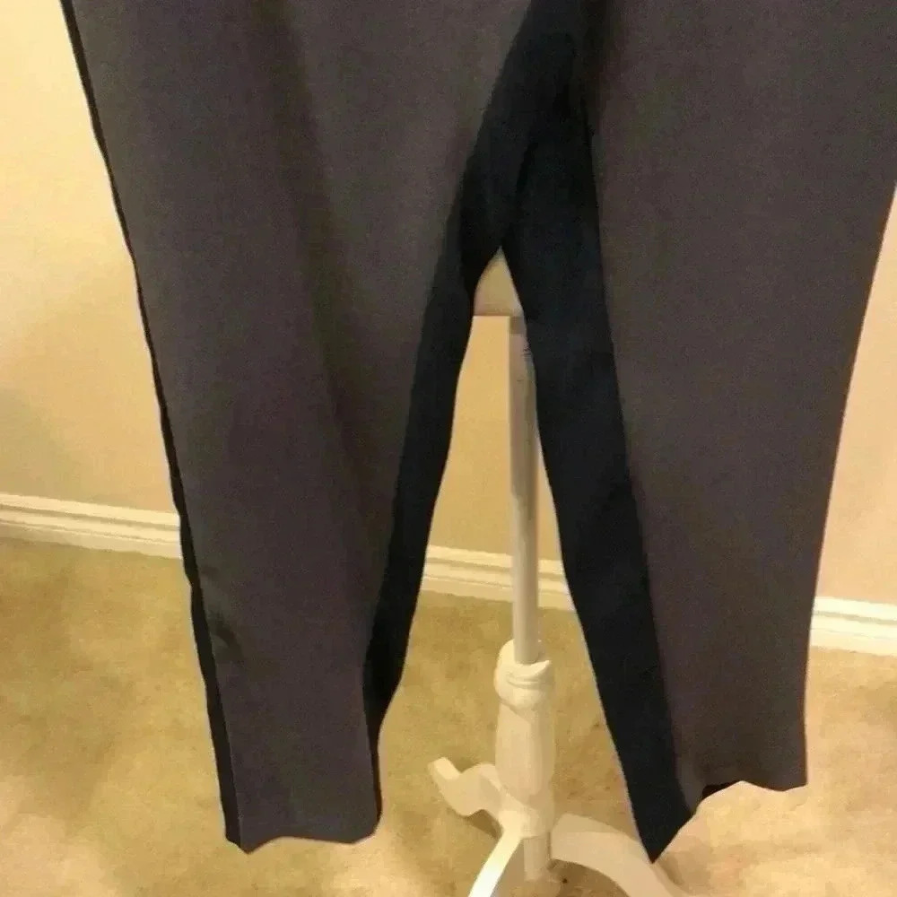 NWOT Banana Republic Blue and Gray Color-block Ankle Trousers-Size 10 - Picture 6 of 6